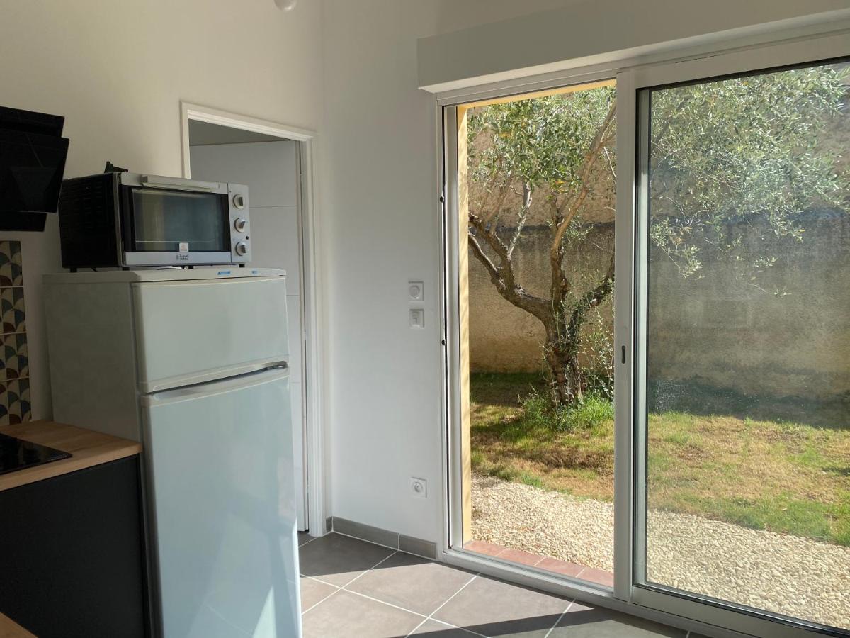 Gite Lou Sabai Au Pied Des Dentelles De Montmirail, Piscine Partagee Aubignan Exterior foto